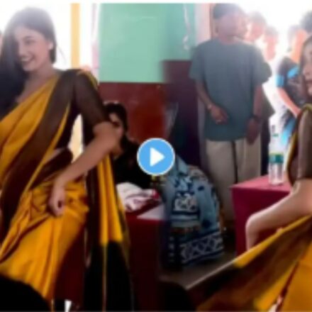 viral girl dance freshers party